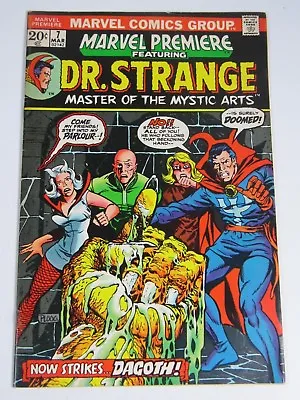 Buy Marvel Premiere #7 (Marvel Comics 1972) Dr. Strange FN- • 9.43£