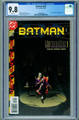 Buy Batman #570 CGC 9.8 Joker And Harley Comic Book DC 4346835002 • 99.62£