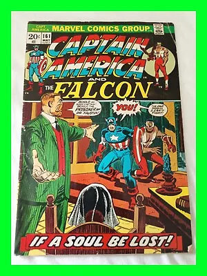 Buy Captain America #161 Vintage Marvel Comics Group 20 Cents • 20.08£