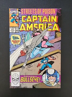 Buy Marvel Comics Captain America #373 July 1990 1st App Of Leon Hoskins US Agent • 6.31£