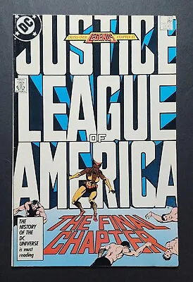 Buy Justice League Of America #261 (1987) JLA Final Issue DC Comics Comic Book • 3.75£