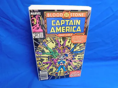 Buy Marvel Captain America #359 1st Cameo Appearance Crossbones Vf/nm Newsstand Upc • 8.79£