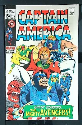 Buy Captain America (Vol 1) # 115 (VFN+) (VyFne Plus+)  RS003 Marvel Comics ORIG US • 202.99£