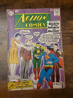 Buy DC COMICS 1960 Superman Action Comics #261 1at App. Of Streaky The Supercat Key • 51.95£