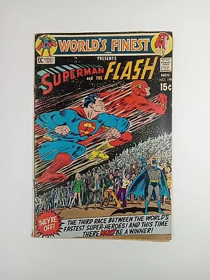 Buy World's Finest #198 Comic Superman Vs Flash Bronze Age VG 4.0  • 26.03£