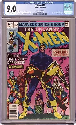 Buy Uncanny X-Men #136N Newsstand Variant CGC 9.0 1980 4362953005 • 83.12£