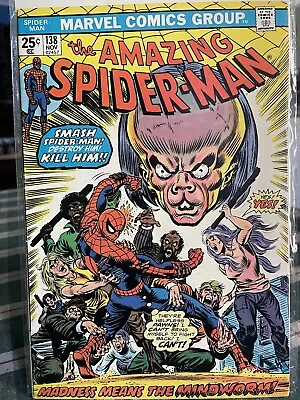 Buy Amazing Spider-Man #138 VF/NM Marvel 1974 • 28.95£