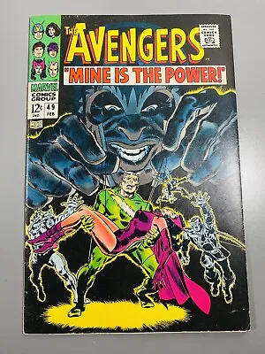 Buy Avengers #49 1968 Key Issue! 1st Typhon! Bright Flat And Glossy Copy • 39.53£