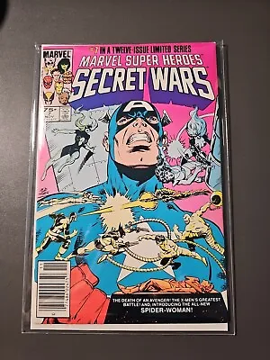 Buy MARVEL SUPER HEROES SECRET WARS #7 NEWSSTAND 1st Spider-Woman, Julia Carpenter • 17.35£