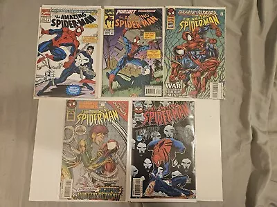 Buy Amazing Spider-Man 5 Issue Lot. 358 389 404 406 417. Punisher, Lady Octopus Key! • 11.85£