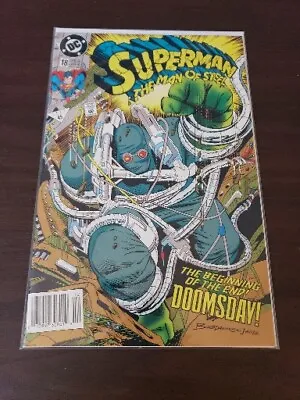 Buy Superman: The Man Of Steel #18 (DC 1982) 1st Full Appearance Of Doomsday • 7.10£