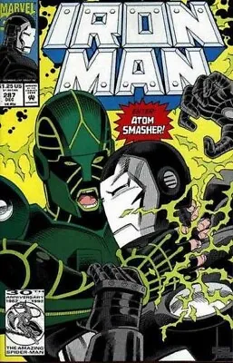 Buy Iron Man (1968) #287 1st Appearance Atom Smasher Direct Market VF+. Stock Image • 3.16£