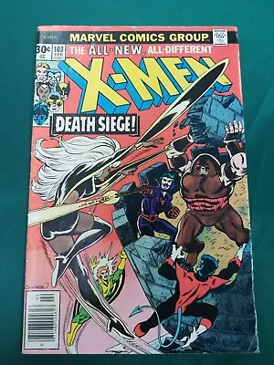 Buy UNCANNY X-MEN #103 Marvel Comics 1977 First Time WOLVERINE Is Called LOGAN FN • 64.30£