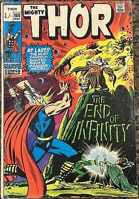Buy Thor #188 - Origin Of Infinity! (Marvel 1971) • 9.99£