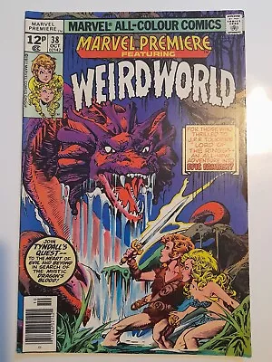 Buy Marvel Premiere #38 Sept 1977 VFINE- 7.5  Introduction Of Weirdworld • 4.99£