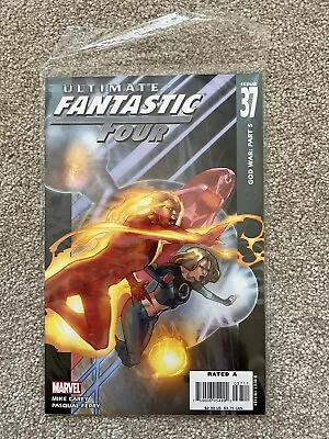 Buy Ultimate Fantastic Four #37 - Marvel 2004 - Cover By Pasqual Ferry [GOD WAR] • 1£
