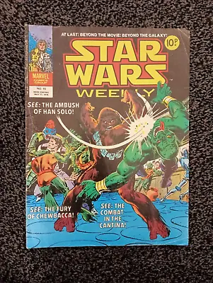 Buy Star Wars Weekly Number 15 May 1978 Marvel Comic Book • 3.99£