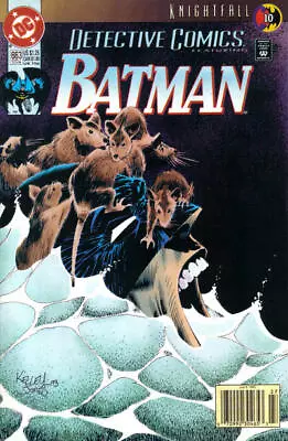 Buy Detective Comics #663 (Newsstand) VF; DC | Batman Knightfall 10 - We Combine Shi • 7.98£