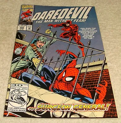 Buy Marvel Comics Daredevil Vol 1 # 305 Vf • 4.99£