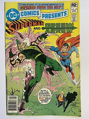 Buy DC COMICS PRESENTS #20 Superman Green Arrow DC Comics 1980 NM • 2.95£