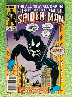 Buy PP SPECTACULAR SPIDER-MAN #107 NM- Canadian Price Variant 1st Sin Eater RD5433 • 15.29£