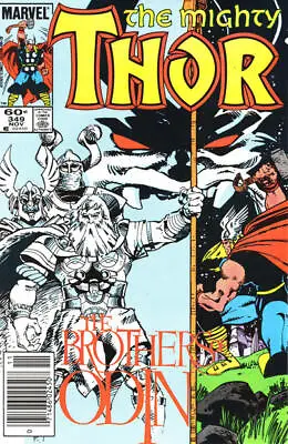 Buy Thor #349 (Newsstand) FN; Marvel | Walter Simonson Origin Of Odin - We Combine S • 4.01£