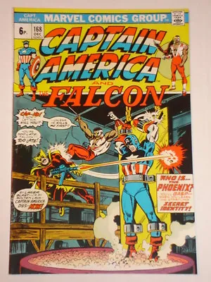 Buy Captain America Marvel Vol1 #168 Fn (6.0) Phoenix • 39.99£