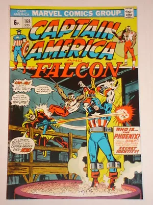Buy Captain America Marvel Vol1 #168 Vg (4.0) Phoenix • 24.99£
