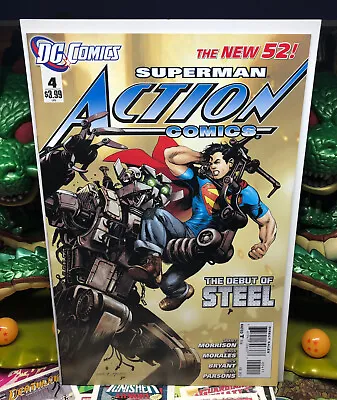 Buy Superman Action Comics #4 | The New 52 DC Comic Series • 2.37£