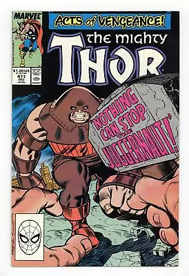 Buy Thor #411 VF 8.0 1989 1st New Warriors (cameo) • 74.32£