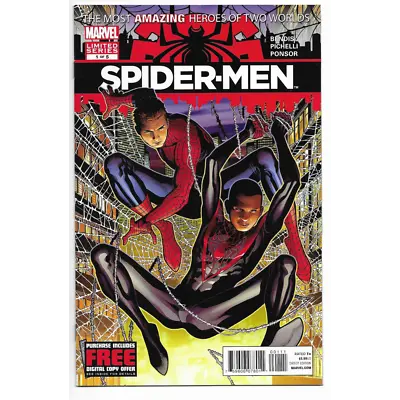 Buy Spider-Men #1 Miles Morales Peter Parker First Print (2012) • 20.99£