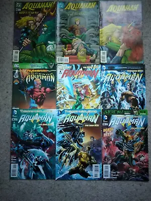 Buy DC - Aquaman #46,47,48, New 52 #6,7,14,15,16 & Flashpoint Emperor Aquaman • 12£