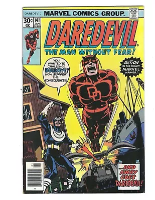 Buy Daredevil #141 1977 NM- Or Better Bullseye! And Away Goes Daredevil Combine Ship • 31.97£