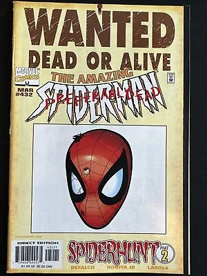 Buy The Amazing Spiderman 432 Marvel Comics 1st Print 1998 Variant Defalco Very Fine • 7.89£