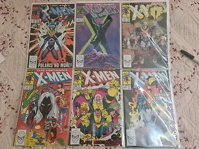Buy Comics - Uncanny X-Men # 250, 251 Wolverine On Cross, 252, 253, 254, 255 • 29.99£