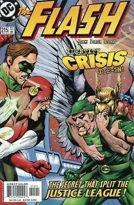 Buy The Flash #215 Green Arrow, Hawkman, Artist Howard Porter & Livesay -solid Copy • 3.21£