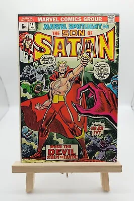 Buy Marvel Spotlight: Son Of Satan #13: UK Price Variant, Marvel Comics (1973) • 11.96£