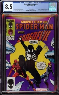 Buy Marvel Team Up # 141 CGC 8.5 White (Marvel, 1984) 1st Appear Black Suit Symbiote • 119.93£