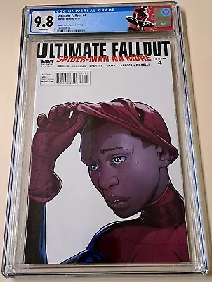 Buy Ultimate Fallout #4 CGC 9.8 2nd Printing Pichelli Variant 1st App Miles Morales  • 144.76£
