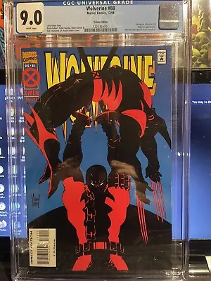 Buy WOLVERINE #88 1st WOLVERINE DEADPOOL FIGHT CGC Graded 9.0 White Pages • 145£