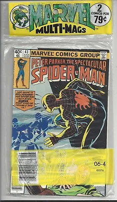 Buy Marvel Multi Mags - 2 Pack (1980) Spectacular Spiderman 43 - FF219 • 78.85£
