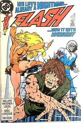 Buy Flash # 28.  2nd Series.  July 1989. 1st App. Future Wife.  Fn+ Condition  6.5 • 3.29£
