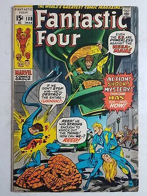 Buy Fantastic Four (1961) #108 - Very Good • 8£
