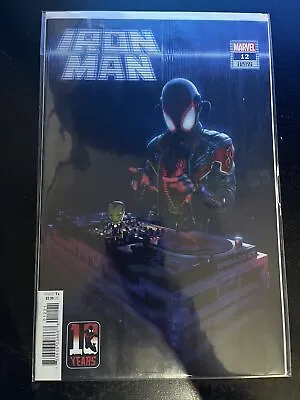 Buy IRON MAN # 12 (RAHZZAH Miles Morales Anniversary Variant Cover, 2021) • 9.95£