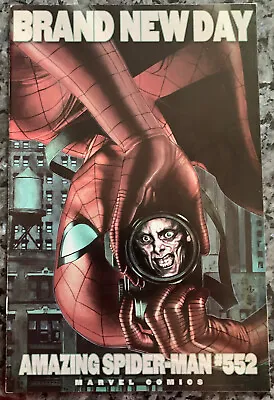 Buy Amazing Spider-man #552, NM- 9.2, Adi Granov Variant Cover • 6.80£