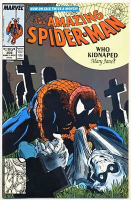 Buy AMAZING SPIDER-MAN #308 F, McFarlane, Direct, Marvel Comics 1988 Stock Image • 9.49£