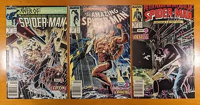 Buy Web Of Spider-man 31, Amazing 293🔑, Spectacular 131, 1st Print VF+/- NEWSSTANDs • 33.57£