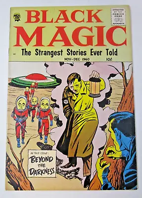 Buy Black Magic V7 #5 1960 [FN+] Hitler Cover Prize Comics Horror Jack Kirby • 620.89£
