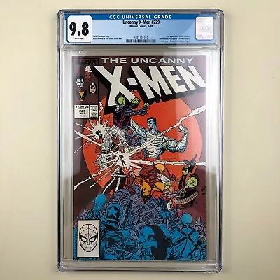 Buy Uncanny X-Men #229 (1988) CGC 9.8, 1st Reavers, Gateway, Tyger Tiger • 121.64£