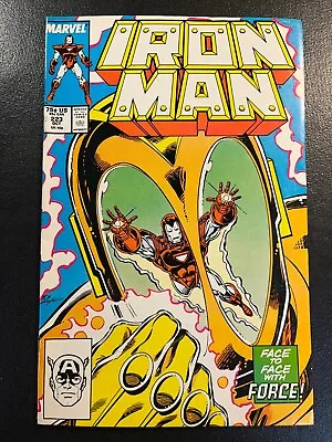 Buy IRON MAN 223 KEY 1st App BLIZZARD 2 Backlash NM Layton Guice 1989 Marvel V 1 • 7.88£
